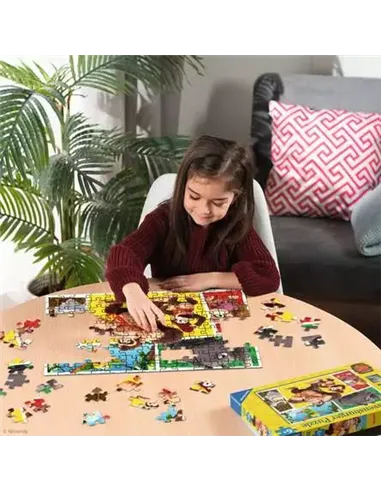 Puzzle Enfants 100 XXL pièces - Nintendo Super Mario - Les singes sont lâchés !