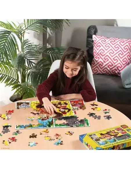 Puzzle Enfants 100 XXL pièces - Nintendo Super Mario - Les singes sont lâchés !