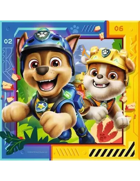 Puzzles Enfants 3x49 pièces - Pattes, Griffes et Rugissements !