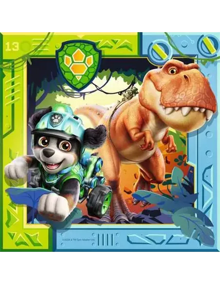 Puzzles Enfants 3x49 pièces - Pattes, Griffes et Rugissements !