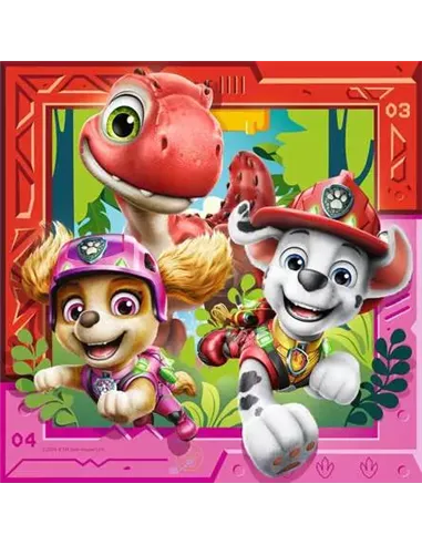 Puzzles Enfants 3x49 pièces - Pattes, Griffes et Rugissements !