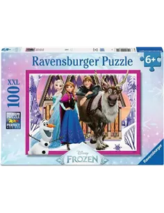 Puzzle Enfants 100 XXL pièces - Disney La Reine des Neiges - Esprits magiques