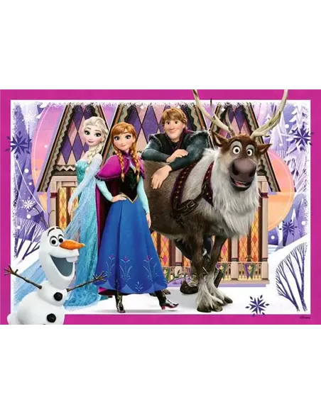 Puzzle Enfants 100 XXL pièces - Disney La Reine des Neiges - Esprits magiques