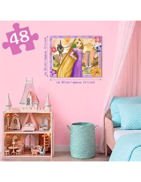 Puzzle Enfants 48 pièces - Disney Princesses - Princesse Raiponce