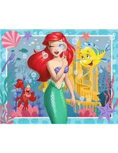 Puzzle Enfants 48 pièces - Disney Princesses - Princesse Ariel 2