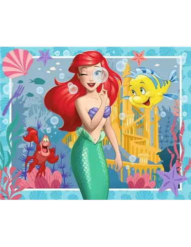 Puzzle Enfants 48 pièces - Disney Princesses - Princesse Ariel