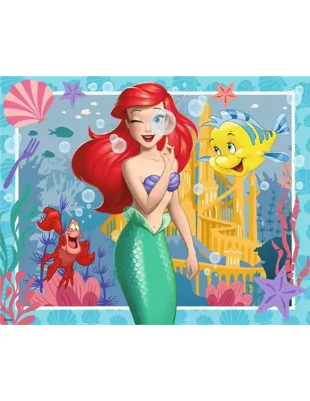 Puzzle Enfants 48 pièces - Disney Princesses - Princesse Ariel