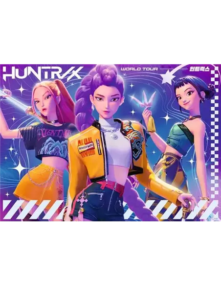 Puzzle Enfants 125 pièces - KPop Demon Hunters - KPop-Style