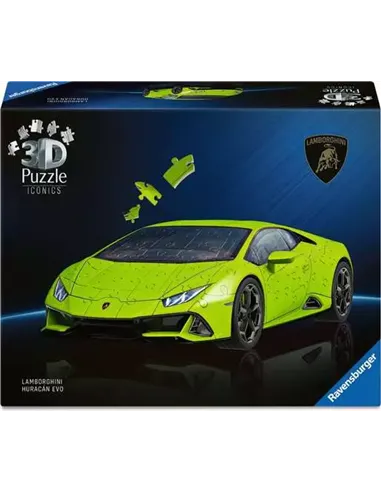 Puzzle 3D 108 pièces - Lamborghini Huracán EVO - Edition verte