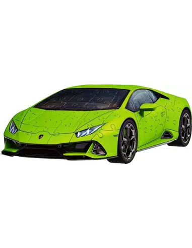 Puzzle 3D 108 pièces - Lamborghini Huracán EVO - Edition verte