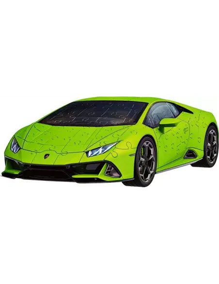 Puzzle 3D 108 pièces - Lamborghini Huracán EVO - Edition verte