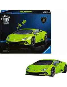 Puzzle 3D 108 pièces - Lamborghini Huracán EVO - Edition verte 2