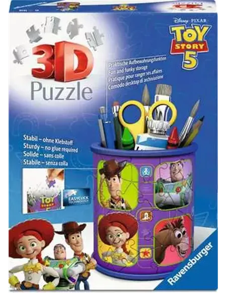 Puzzle 3D 54 pièces - Disney / Pixar Toy Story - Pot à crayons - Toy Story 5