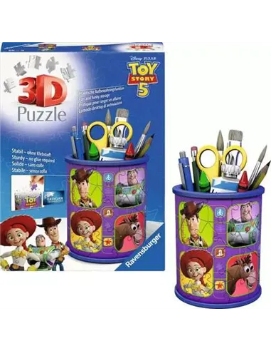 Puzzle 3D 54 pièces - Disney / Pixar Toy Story - Pot à crayons - Toy Story 5
