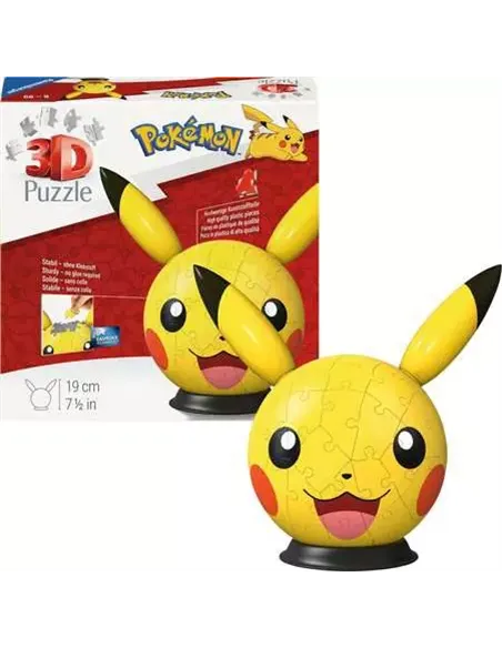 Puzzle 3D 72 pièces - Pikachu - ravensburger