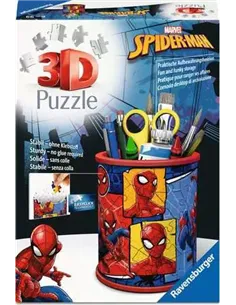 Puzzle 3D 54 pièces - Marvel Ultimate Spider-Man - Pot à crayons