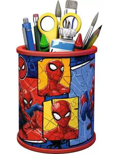 Puzzle 3D 54 pièces - Marvel Ultimate Spider-Man - Pot à crayons