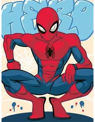 CreArt Tendance Marvel Ultimate Spider-Man - Retro Spiderman