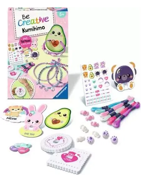 Loisirs Creatifs Be Creative - Kumihimo & Tattoos