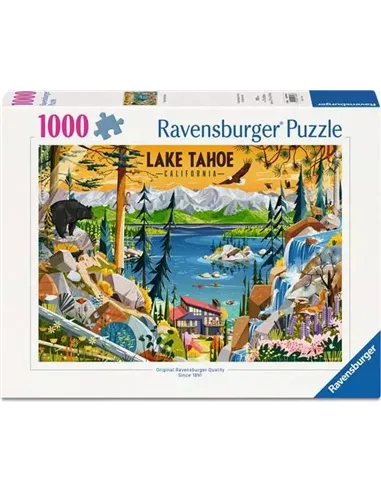 Puzzle Adultes 1000 pièces - Lac Tahoe, Californie
