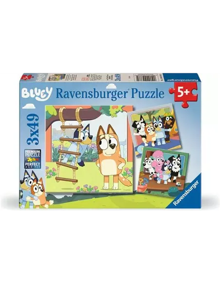 Puzzles Enfants 3x49 pièces - Bluey