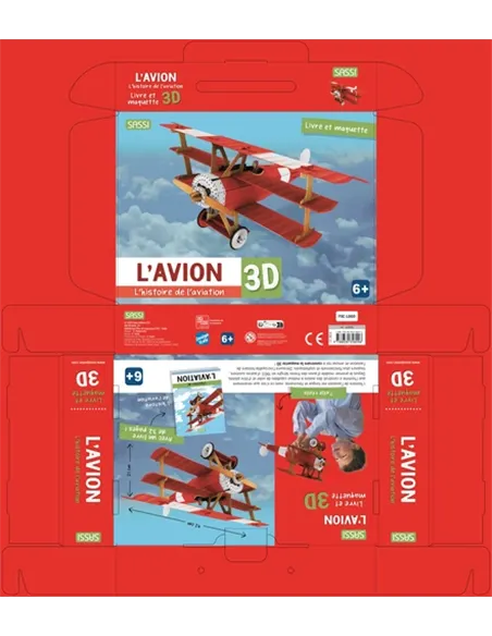 3D MODELS - L'AVION 3D - Sassi