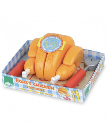 Poulet rôti jouet à découper             