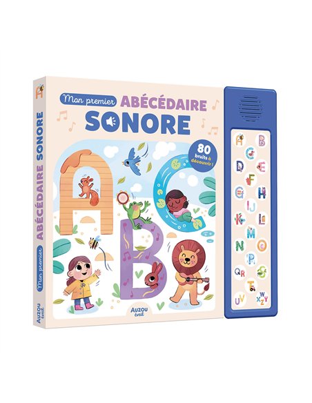 MON PREMIER ABÉCÉDAIRE SONORE - 20 PUCES SONORES - Auzou