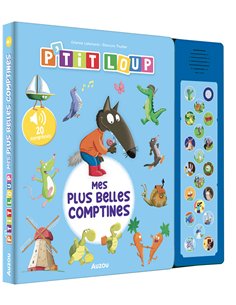 P'TIT LOUP - MES PLUS BELLES COMPTINES - Auzou