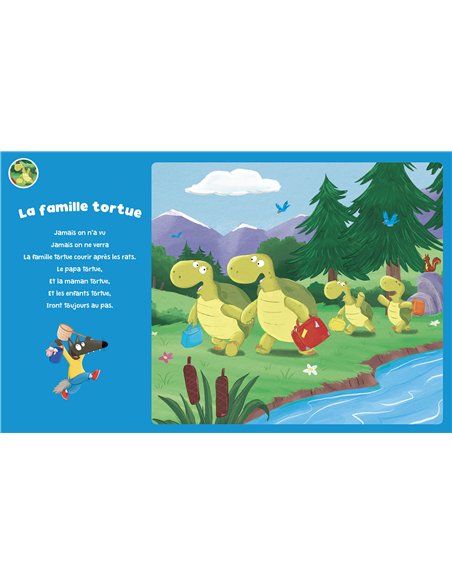 P'TIT LOUP - MES PLUS BELLES COMPTINES - Auzou