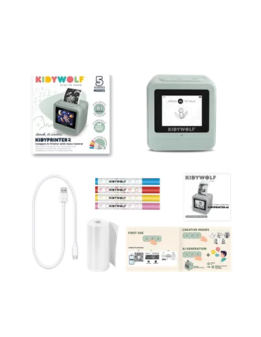 KIDYPRINTER AI Mini imprimante AI - Kidywolf