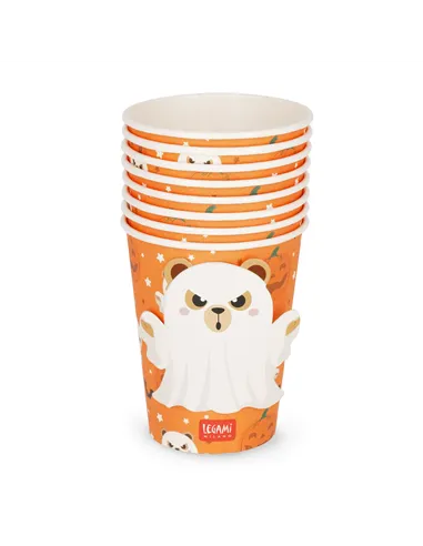 Set de 8 Verres en Carton - Boo Appétit! halloween - Legami