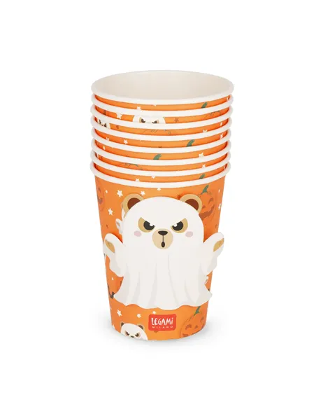 Set de 8 Verres en Carton - Boo Appétit! halloween - Legami