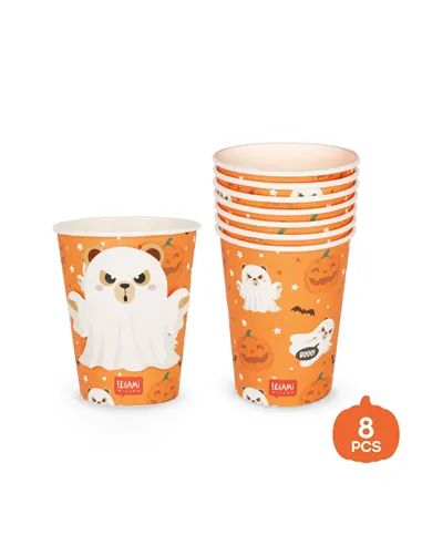 Set de 8 Verres en Carton - Boo Appétit! halloween - Legami