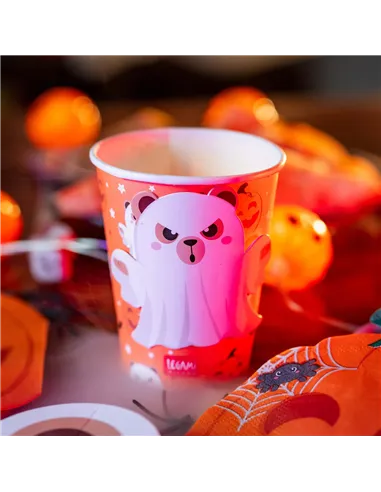 Set de 8 Verres en Carton - Boo Appétit! halloween - Legami