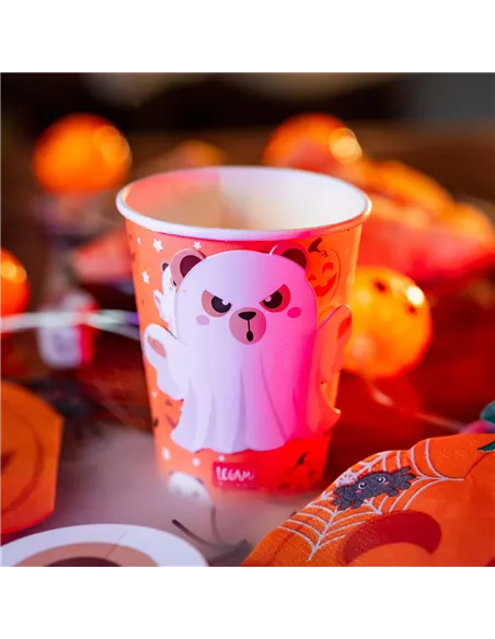 Set de 8 Verres en Carton - Boo Appétit! halloween - Legami