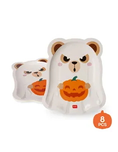 Set de 8 Assiettes en Carton - Boo Appétit! halloween - Legami 2