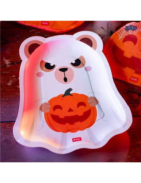 Set de 8 Assiettes en Carton - Boo Appétit! halloween - Legami