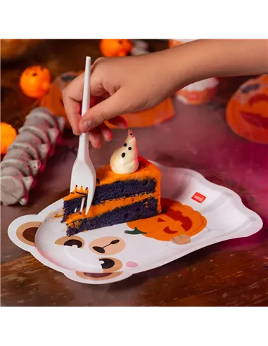 Set de 8 Assiettes en Carton - Boo Appétit! halloween - Legami