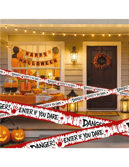Ruban Décoratif - Warning Tape halloween - Legami