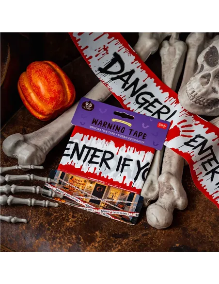 Ruban Décoratif - Warning Tape halloween - Legami