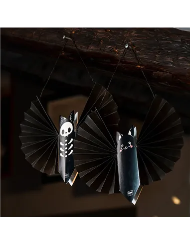Set de 3 Décorations en Papier à Suspendre - Bat Blitz halloween - Legami