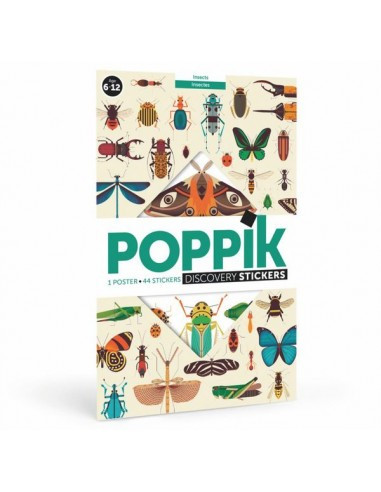Poster en stickers : insectes
