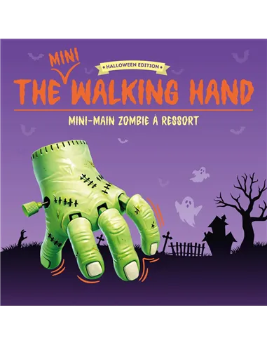 Mini-Main Zombie à Remonter - The Mini Walking Hand halloween - Legami