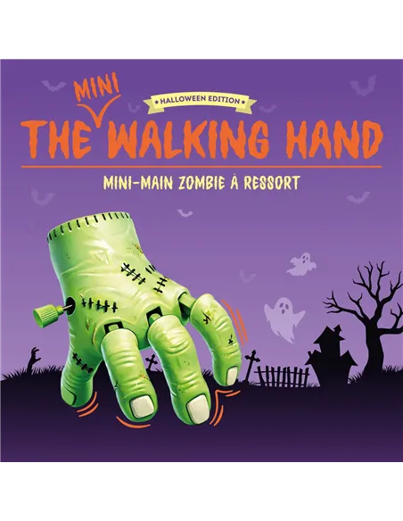 Mini-Main Zombie à Remonter - The Mini Walking Hand halloween - Legami