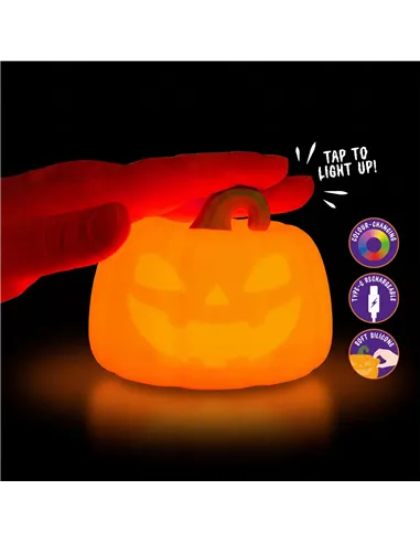 Lumière LED Rechargeable en Silicone - Soft Dreams citrouille halloween - legami