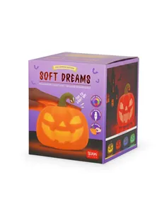 Lumière LED Rechargeable en Silicone - Soft Dreams citrouille halloween - legami