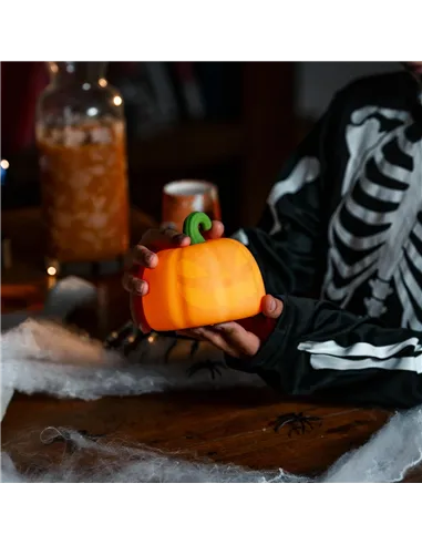 Lumière LED Rechargeable en Silicone - Soft Dreams citrouille halloween - legami