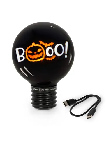 Lampe de table décorative en forme d’ampoule d’Halloween - Bulb Fiction XL halloween - Legami