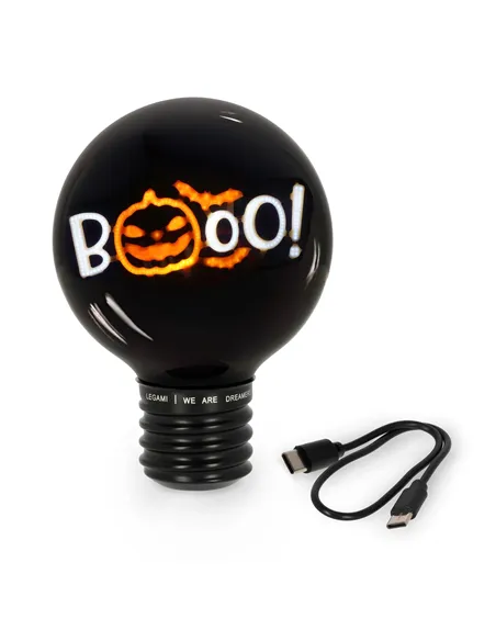 Lampe de table décorative en forme d’ampoule d’Halloween - Bulb Fiction XL halloween - Legami